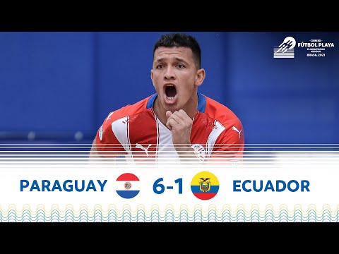 HIGHLIGHTS | PARAGUAY 6-1 ECUADOR | Eliminatorias Playa 2021