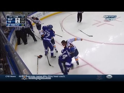 Tyson Strachan vs Brett Connolly Dec 4, 2014