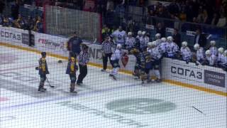 KHL fight: Voronin vs Hedden  / Драка КХЛ: Воронин против Хеддена