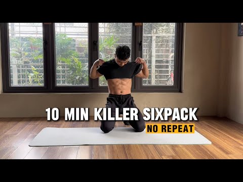 10 Min Intense SIXPACK ABS | Fast Effect AB Workout | No Repeat
