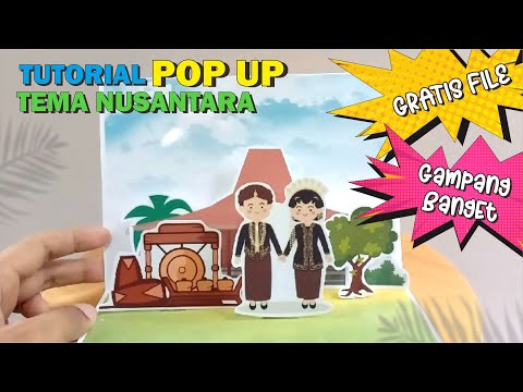 Tutorial on creating a Nusantara themed Pop Up part 1 // Central Java
