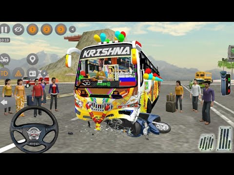The Most Detailed Indian Bus Mod? Driving the Legendary Krishna Express in High Graphics!"