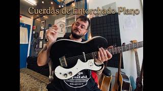 Cuerdas de entorchado plano