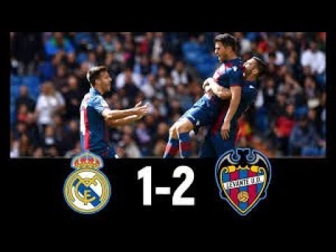 Real Madrid vs Levante 1-2 All Goals & Match Review English commentary 20/10/18 HD