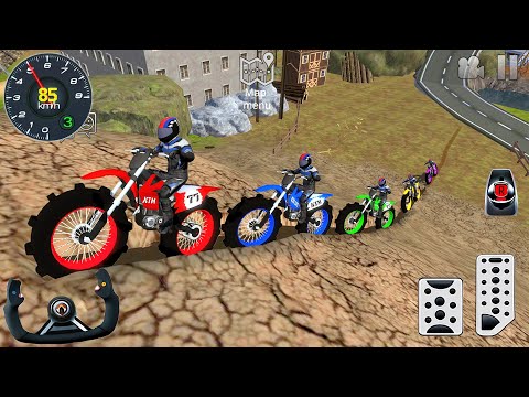 Impossible Dirt Motocross Bike Stunts Driving - Off-Road Racing Simulator 3D - Android GamePlay #1