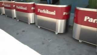 CARROS DE SERVICIO FABRICADOS EN ACERO INOXIDABLE DESTINOS PARHIKUNI