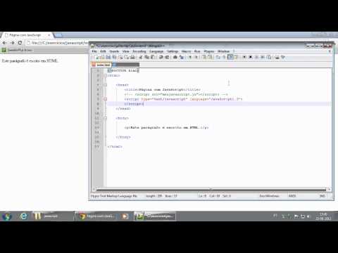 007 Breve referência à versão da linguagem
