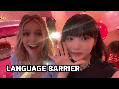 Chaewon being awkward around Salem Ilese and getting trolled by Yunjin