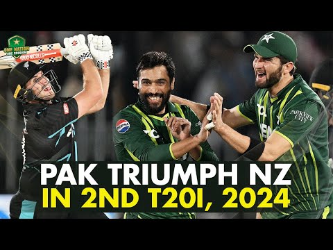 Pakistan's 7-Wicket Triumph: New Zealand Bowled Out for 90 in 2nd T20I! | PCB