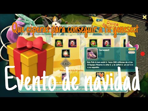 PET DEX - EVENTO DE NAVIDAD “GENESECT REGALADO” 🎁 + TOP 1 DEL SERVIDOR / 2018