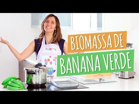 Imagem ilustrativa do vídeo: Como fazer BIOMASSA de Banana Verde