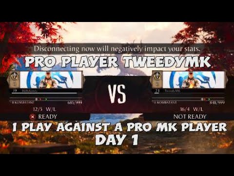 MORTAL KOMBAT 1 - RAN INTO A PRO MK PLAYER IN KOMBAT LEAGUE DAY 1