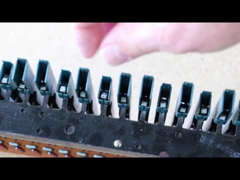 ARP Odyssey keyboard new bushings