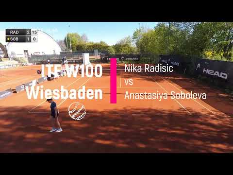 Anastasiya Konstantinovna Soboleva vs Nika Radisic - W100 Wiesbaden