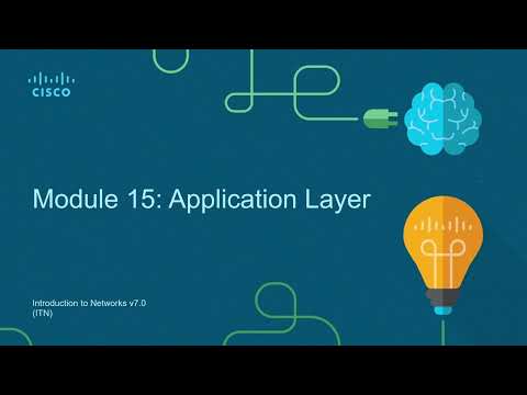 CCNA 200-301 v7.0 | Introduction to Networks (ITN) | Module 15: Application Layer