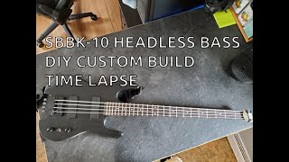 Video thumbnail for Building A Solo Music Gear SBBK-10 Headless Bass Time Lapse (Part One) by Kyle Louden