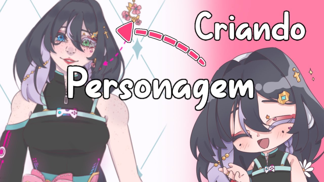 𖹭 Como criar um personagem! ⸝⸝