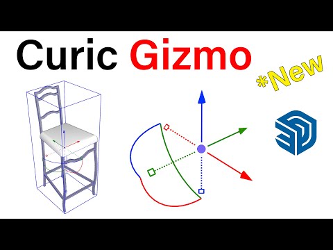 New Curic Gizmo Plugin For SketchUp