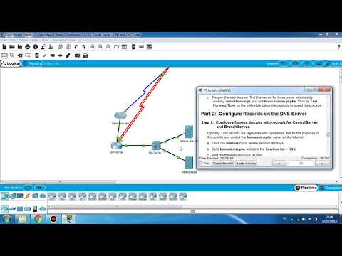 10.2.2.7 Packet Tracer - DNS and DHCP answer #ProdiTIUMB