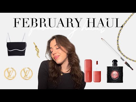 FEBRUARY HAUL: ALO, LOUIS VUITTON, SEPHORA & MORE