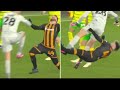 Hull ace Aaron Connolly forced off after horror challenge by Norwich goalkeeper – but gets free...