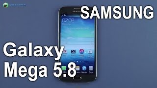 Samsung I9152 Galaxy Mega 5.8 (White Frost) - відео 4