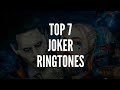 Top 7 Joker Ringtones Ft Suicide Squad Ummon Hiyonat Lai Lai Laugh Killer Etc NoCopyrightRingtones
