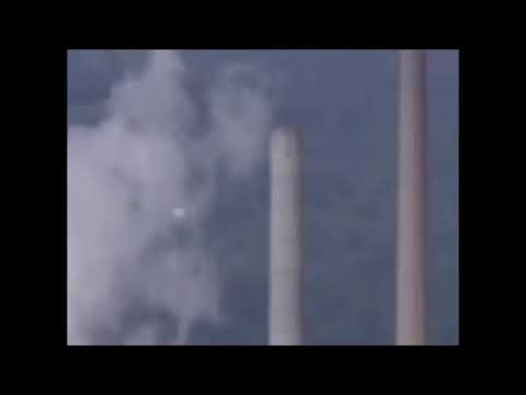 Bright orbs floating near Mountaineer Power Plant in New Haven, West Virginia