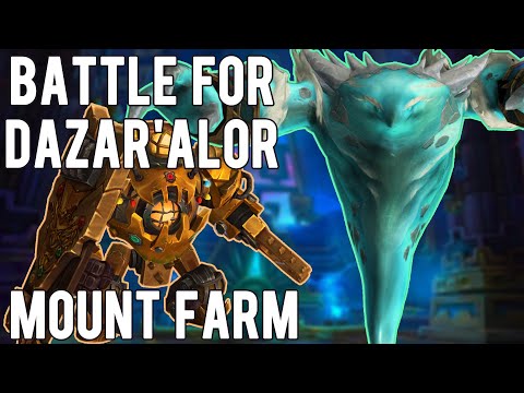 Mythic Battle of Dazar'alor Mount Farming Guide
