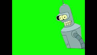 Bender "that sounds like a cry for help" Futurama green screen