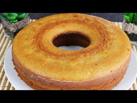 Como Preparar Un Queque de Vainilla Receta Fácil / Cocina Sabroso