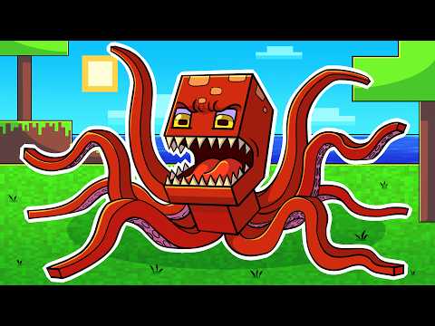 1000 Days as a Land Octopus in Minecraft!