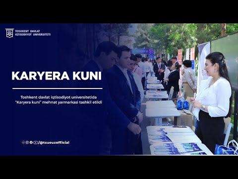 TDIUda “Karyera kuni” mehnat yarmarkasi tashkil etildi