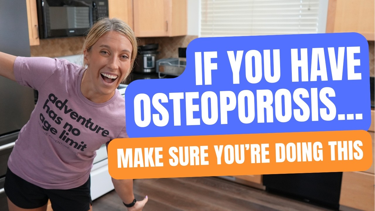 5 Easy Ways to Improve Bone Strength AT HOME with Osteoporosis
