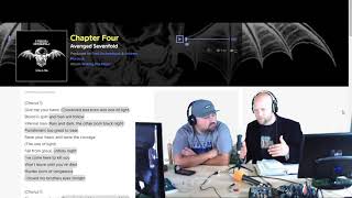 Pastor Reacts | Avenged Sevenfold  - Chapter 4 - Lyric Review