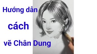 Hướng dẫn cách vẽ chân dung  | Khánh Ngây Ngô .