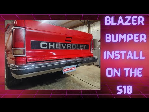 Blazer Bumper Install on First Gen S10