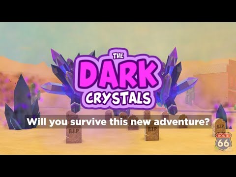 DARK CRYSTALS STORY Route 66 COMPLETE WALKTHROUGH | Roblox