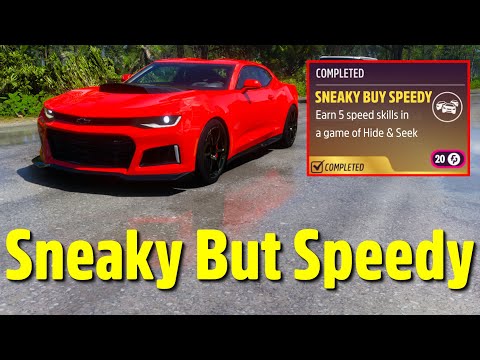 Forza Horizon 5 Sneaky But Speedy Forzathon Daily Challenge Guide | Series 55 Week 1 Summer