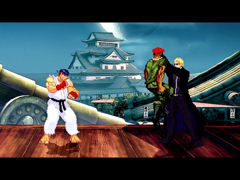 SHIN RYU vs ALBERT WASKER (Resident Evil) - Must See Amazing ULTIMATE Fights!