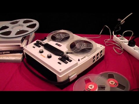 TESLA B4 tape recorder from 1971. It still works perfectly in 2016.
