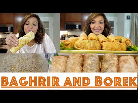 Homemade #baghrir and Algerian #börek