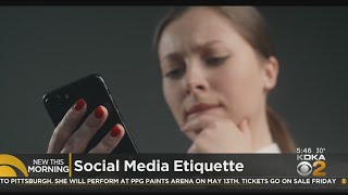 The importance of social media etiquette