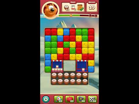 Toon blast 2391 NO BOOSTERS 3 stars