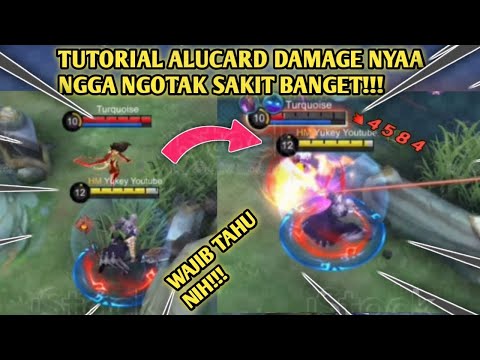Tutorial Alucard ini yg Bikin damage nyaa sakit banget!!! |Yukey Alucard Mlbb