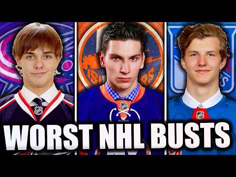 THE *WORST* PICKS FROM EVERY NHL DRAFT…