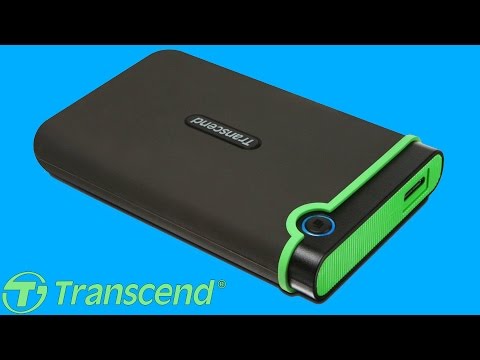 Transcend StoreJet 25M3 Portable Hard Drive [UNBOXING]