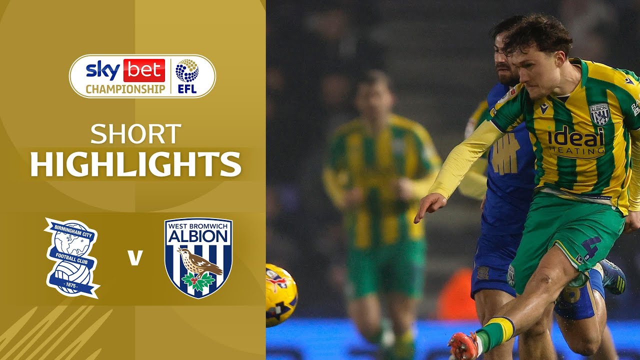 [Highlight] EFL Championship : Birmingham City vs West Bromwich Albion (11-02-69)