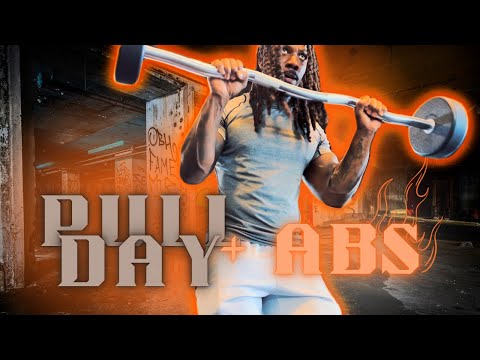 Pull Day Plus Abs! WORKOUT OF THE WEEK!