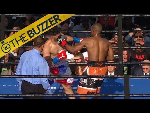 Thomas Williams puts Edwin Rodriguez to sleep with an epic left hook